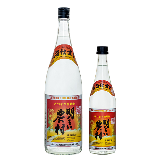 赤芋仕込み 明るい農村 蒸留したて 1800ml-720ml