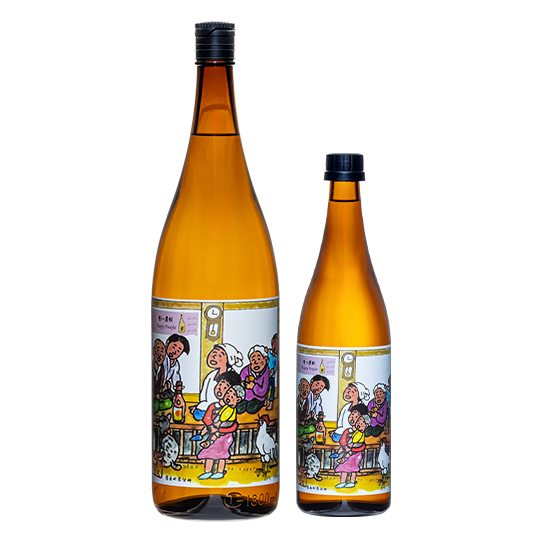 芋焼酎　明るい農村　happy-people1800-720　25度