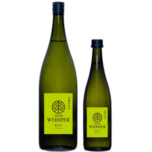 木桶仕込み芋焼酎CEDARシリーズ「WHISPER　紅まさり」1800-720ml